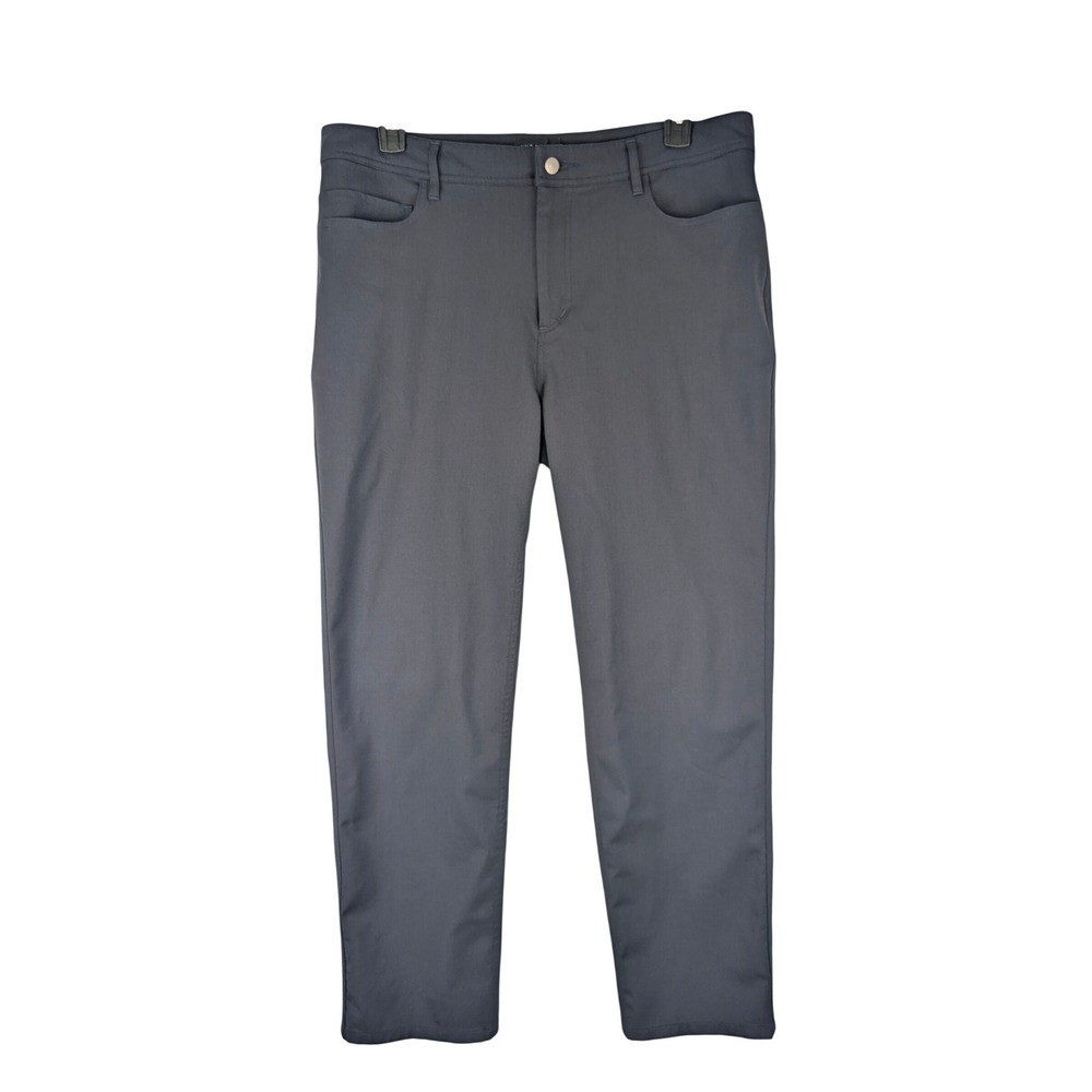 Unbound Merino Relaxed Fit Pants Mens 38x30 Navy Merino Wool Travel Trousers